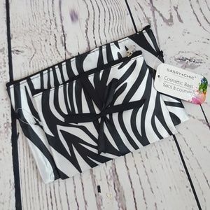 BOGO FREE NWT Sassy+Chic Duo Makeup bags